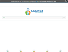 Tablet Screenshot of launchpadcounseling.com